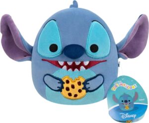 Peluche Stitich con una Galleta Squishmallows Jazwares 6.5" - SQDI01025