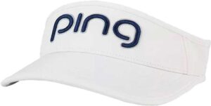 Visera Ping Tour Ladies Sport Visor 35266-96 Blanca/Azul Marino - Femenina