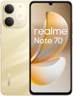 Smartphone Realme Note 70 RMX5313 Dual Sim 6.74" 4GB/128GB Beach Gold