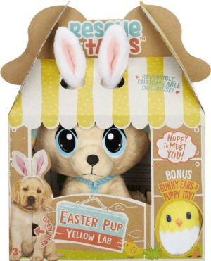 Peluche Easter Pup Yellow Lab Rescue Tales LittleTikes - 658471