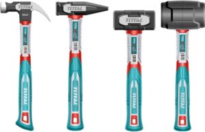 Juego de Martillo Hammer Total - THCH6004 (4 pzs)