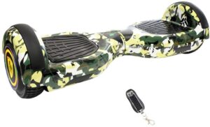 Scooter Eléctrico Powerboard PB-C06BTL Roda de 6.5" BT/Bolsa/Control - Army