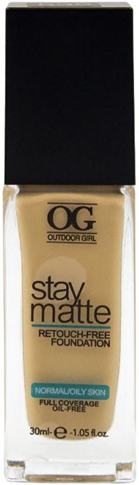 Base liquida Outdoor Girl Stay Matte 430 Narutal Beige - 30mL