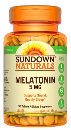 Sundown Naturals Melatonin 5MG (90 Tabletas)