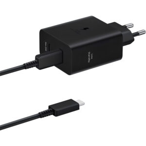 Cargador de Pared Samsung Duo EP-T5020XBEGWW 2USB-C 50W - Negro