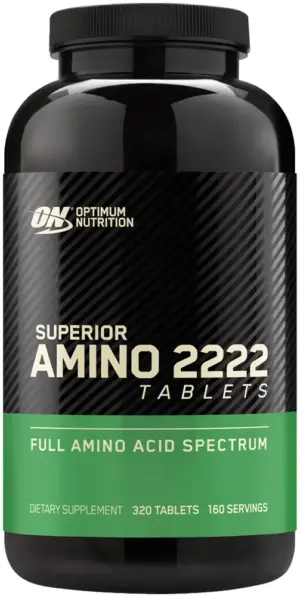 Optimum Nutrition Superior Amino 222 Tabs (320 Tabletas)