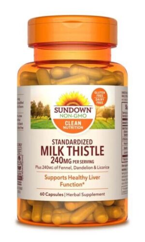 Sundown Naturals MILK THISTLE 240MG (60 Capsulas)
