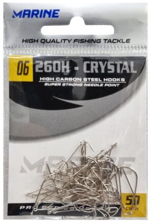 Anzuelo Marine Sports Crystal Nickel 260H 04 (50 pcs)