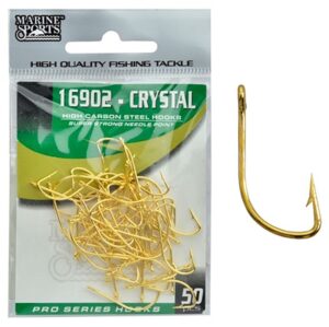 Anzuelo Marine Sports 16902 Crystal 12 con 50 Pzs