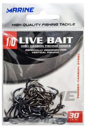 Anzol Marine Sports Live Bait 1/0 (30 Pcs)