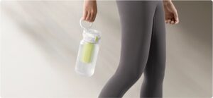 Botella Deportiva Xiaomi XMYDB01PL con Filtro de Té - Blanco 1L (BHR9678GL)