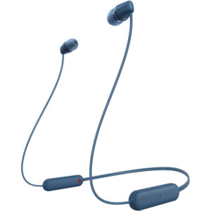 Auricular Sony In-Ear WI-C100 Bluetooth - Azul