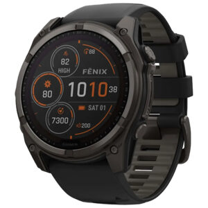 Reloj Smartwatch Garmin Fenix 8 Sapphire Solar - Negro (010-02907-10)