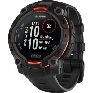 Reloj Smartwatch Garmin Instinct 3 Solar 45 mm - Black (010-02934-00)