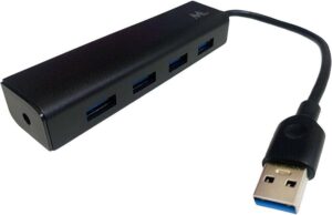 Hub USB 3.0 Mtek HB-402 4 Puertas Negro