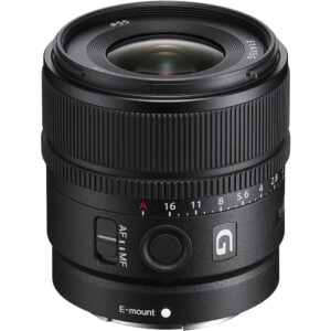 Lente Sony SEL 15mm f/1.4 G