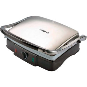 Sandwichera Grill Xion XI-GR44 2200 W 220v - Plata/Negro