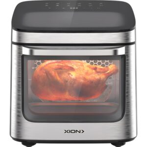 Freidora/Horno Eléctrico Xion XI-FR140 1800 W 220v - Black/Silver
