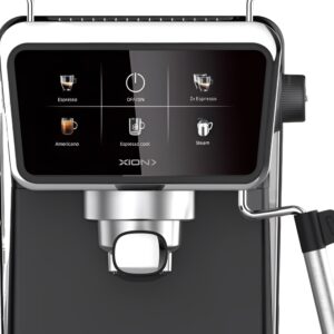 Cafetera Espresso Xion Cream Touch XI-CM301 1350 W 220v - Negro/Plata