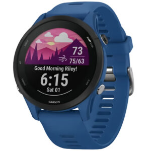 Reloj Smartwatch Garmin Forerunner 255 - Tidal Blue (010-02641-01)