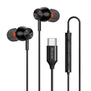 MCDODO AURICULAR HP-3490 TIPO-C 10CM BLACK
