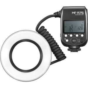 Flash Anular Macro Godox MF-R76 - Negro