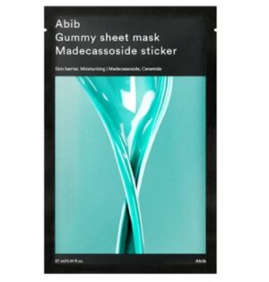 ABIB GUMMY SHEET MASK MADECASSOSIDE STICKER