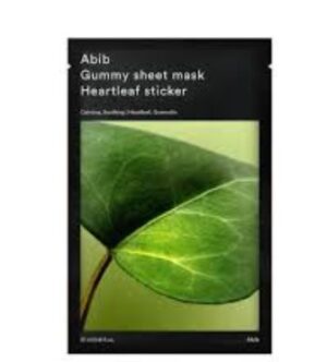 ABIB GUMMY SHEET MASK HEARTLEAF STICKER