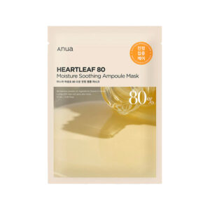 ANUA HEARTLEAF 80 MOISTURE SOOTHING AMPOULE MASK 27ML